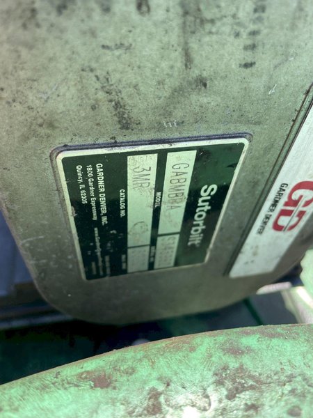 200 GALLON GARDNER DENVER MASTER CHEMICAL LP GAS MOBILE SUMP SUCKER LIQUID RECOVERY SYSTEM: STOCK #14760