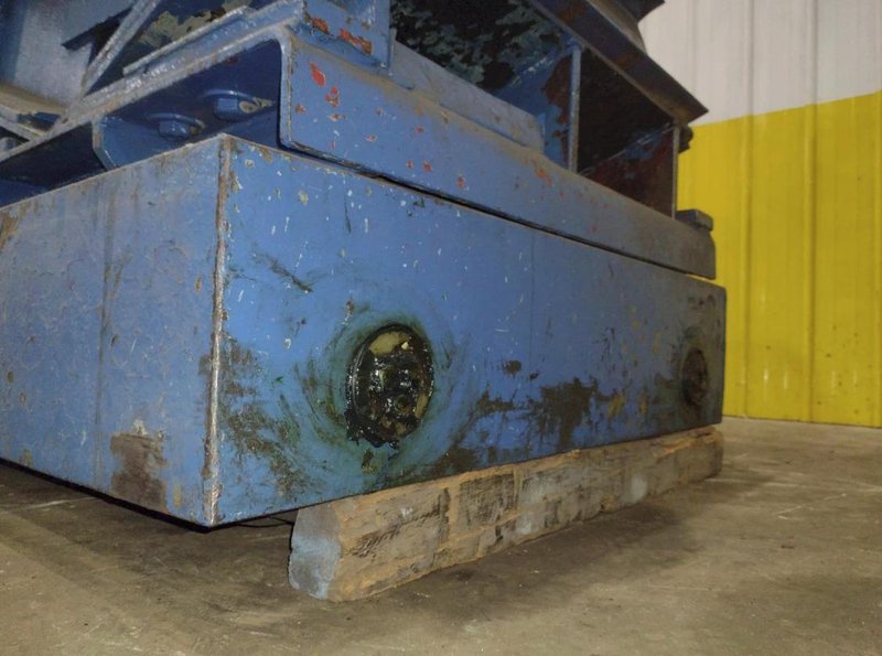 20,000 LB X 48" DELTEC HYDRAULIC SELF CONTAINED COIL CAR W/ELEVATION. STOCK # 0537126