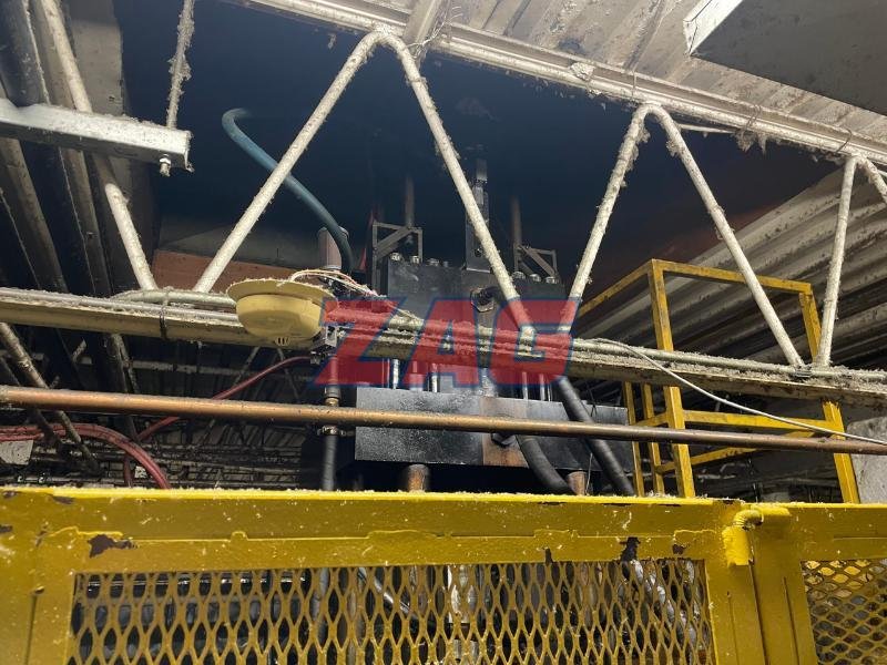 Graham Accumulator Head Blow Molder, Single Head, 40lb, Used Model 40SP4884