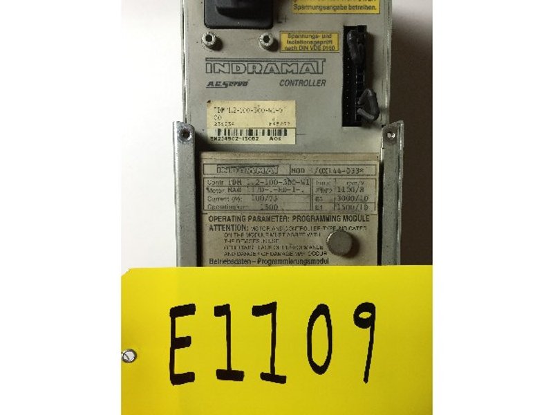 Indramat Servo Controller TDM 1.2-100-300-W1