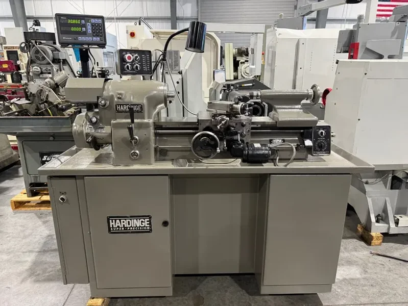 HARDINGE HLV-H Precision Tool Room Lathe “METRIC” 1988’ USA #8090