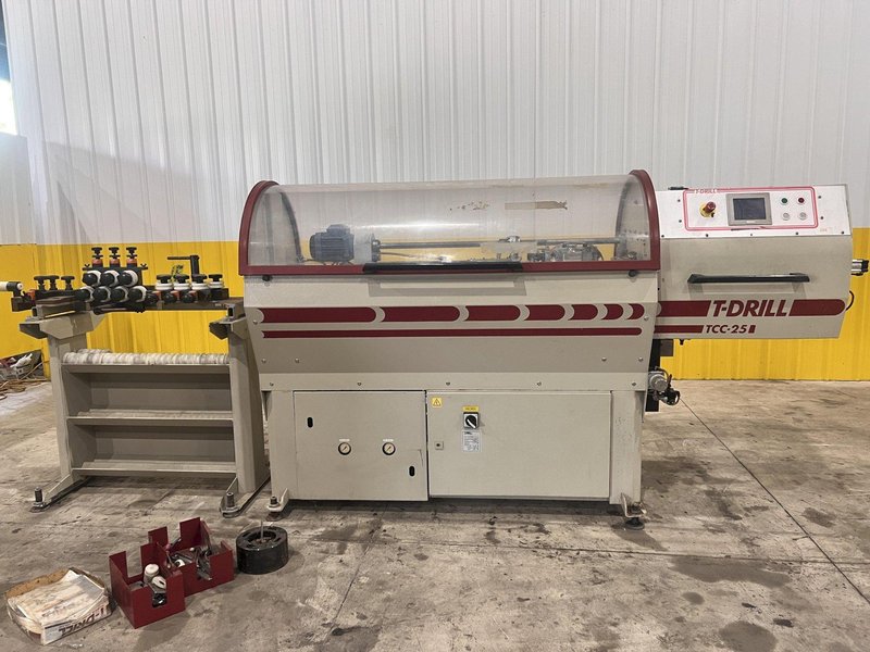 1&quot; T-DRILL MODEL TCC-25-CO11 TUBE CUTTING MACHINE: STOCK #20123