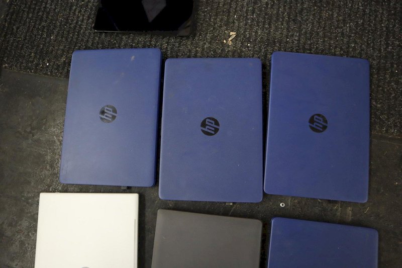 Laptops, Assorted Brands, Dell, HP, Mouses, Cords, (1) Tablet- Auction Item