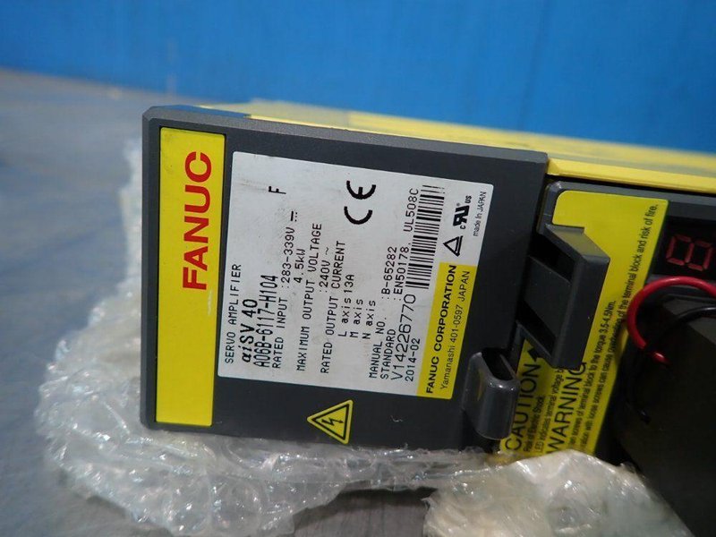 FANUC AMPLIFIER  -  A06B-6117-H104