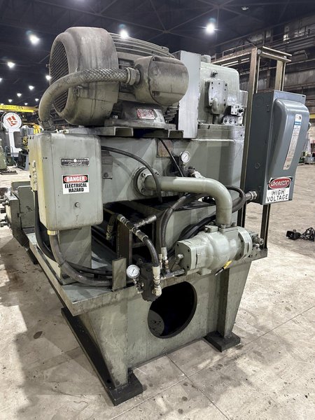 200 TON BEATTY HYDRAULIC BULLDOZER TYPE HORIZONTAL PRESS: STOCK #20538