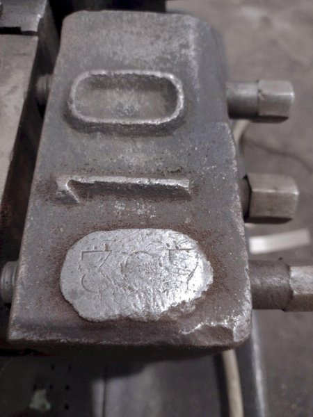 #10 WATERBURY HAND FEED FLAT DIE THREAD ROLLER: STOCK #19734