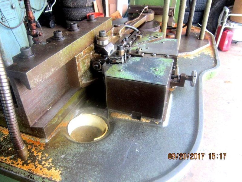 3/16&quot; Hartford A-190-M #0 Hand Feed  Flat Die Thread Roller