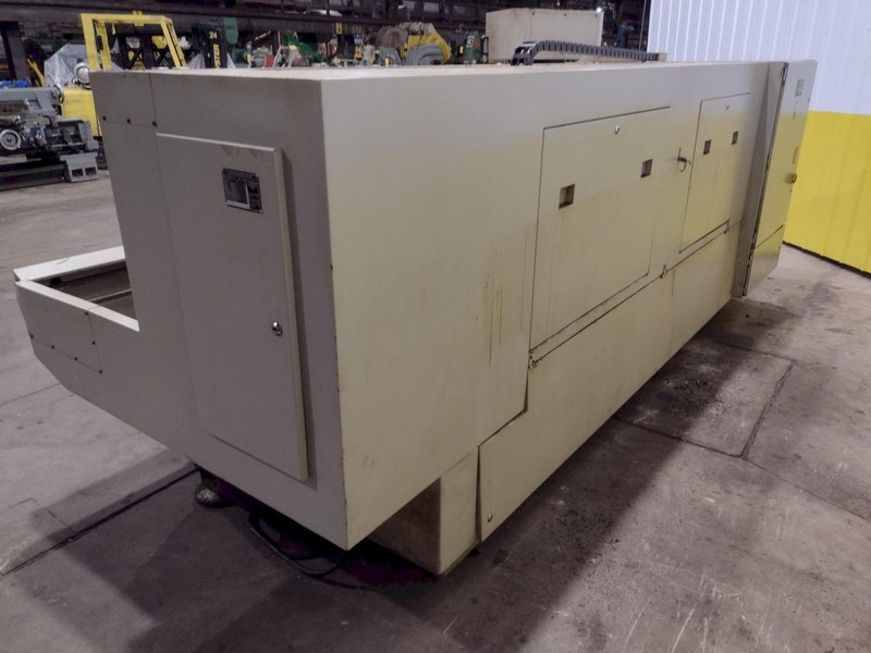 20" X 80" NARDINI MODEL LOGIC 250G CNC FLAT BED LATHE TURNING CENTER, 3.125" HOLE: STOCK #19739