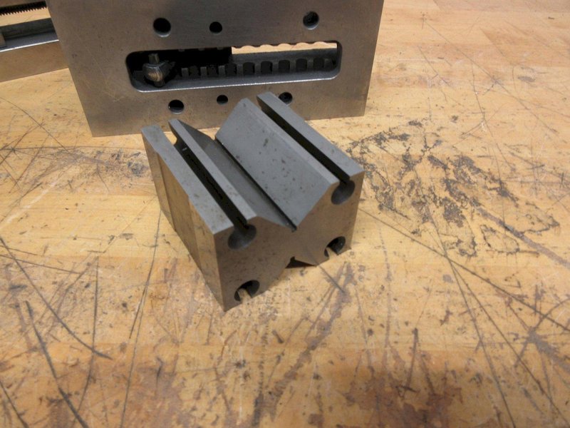 Tool Makers Precision Vises 3", 2.5", 2625" Widths, and 2.75" x 2.5" x 1.75" Vee Block- Auction Item