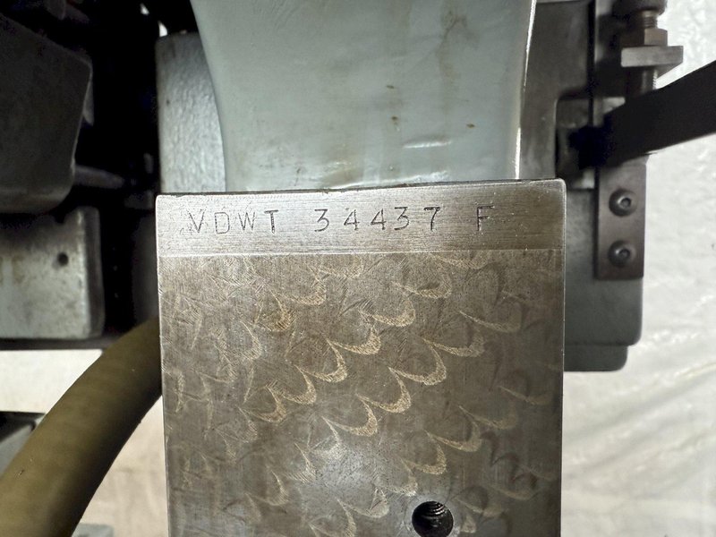 6-SPINDLE ALLEN VARIABLE-SPEED GANG DRILL PRESS. STOCK # 0550325