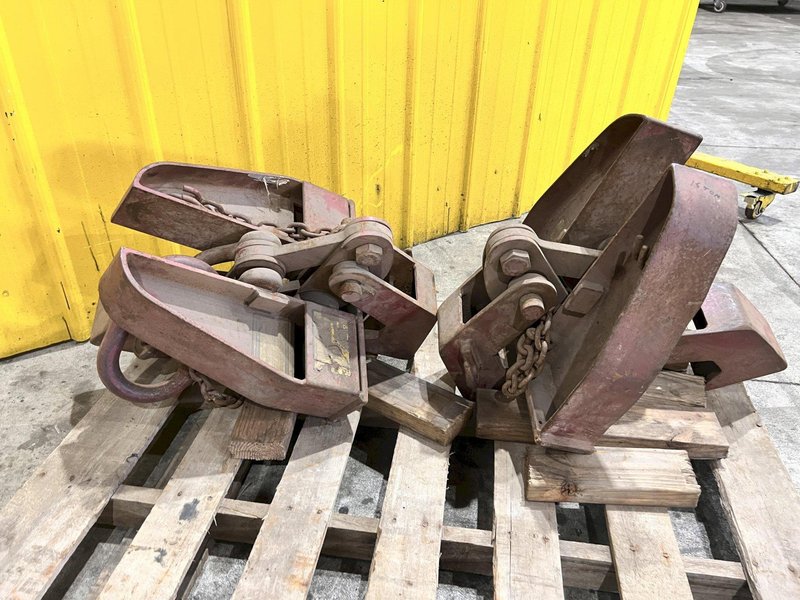 (2) 15 TON CLAMP-CO GIRDER WIDE FLANGE BEAM LIFTING CLAMPS: STOCK #22981