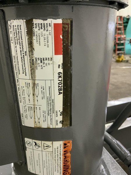 150-TON BEE LINE TRAVEL FRAME HYDRAULIC STRAIGHTENING PRESS: STOCK #80962