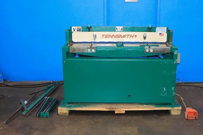 52" X 16 Ga TENNSMITH Hydraulic Squaring Shear, Model 52H