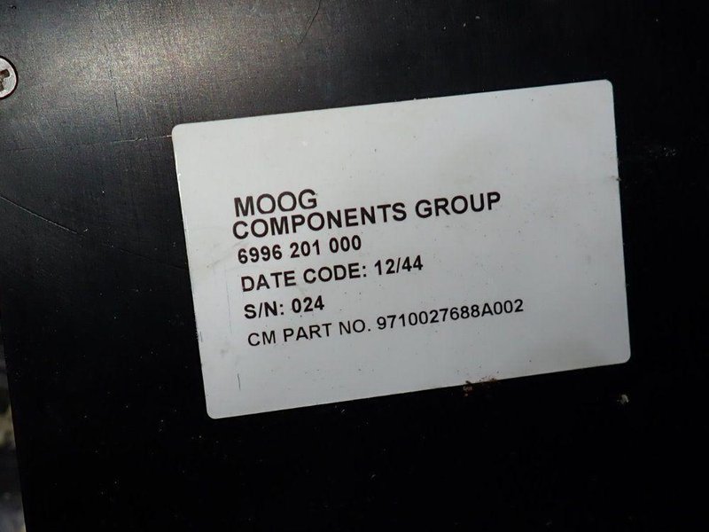MOOG COMPONENTS GROUP SERVO ACTUATOR  -  6996 201 000