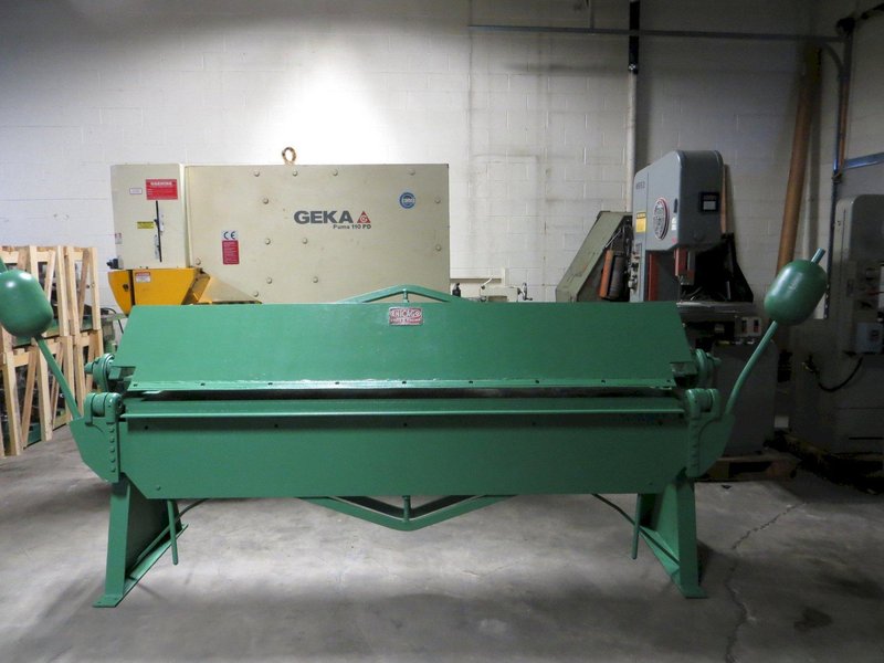 12 Ga x 8 ft Used Chicago Hand Brake Model SO-812
