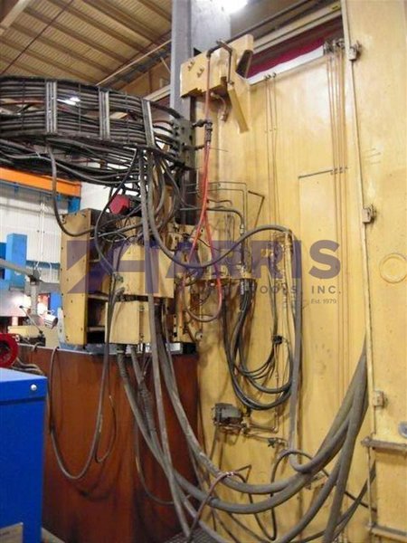 124&quot; Bullard Dyn-au-tape 2 Axis CNC Vertical Boring Mill with Fanuc 15TT Control