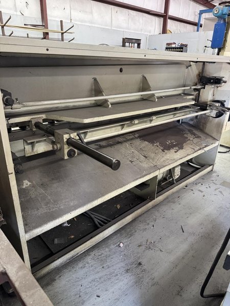 3/16″ x 6′ Birmingham H-0645 Hydraulic Shear, 2004 – Backgauge