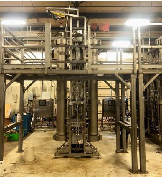 Vitalis R-200-H CO₂ Extraction Line with Full Thermal, Hydraulic &amp; Control Support