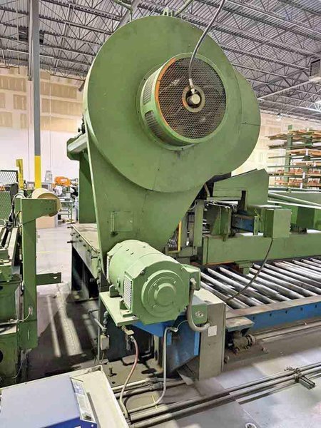 PAXSON 60" x 0.125" Cut To Length Line - 40,000# Capacity, 6 HI Leveler
