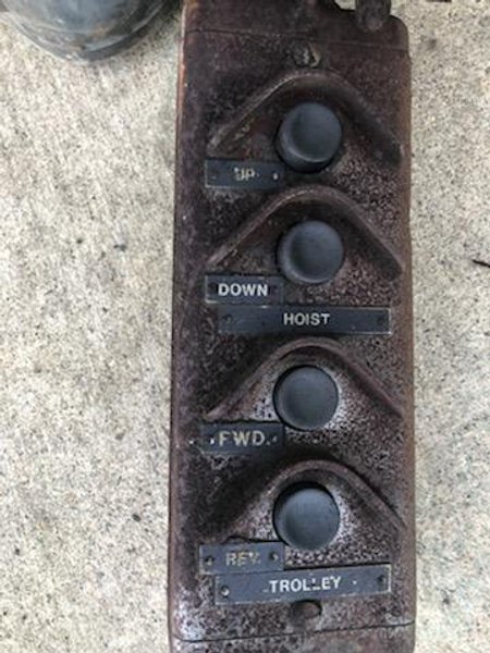 5 TON ELECTRO LIFT CRANE TROLLEY STOCK# 2203