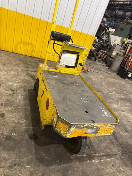 36 VOLT CUSHMAN MODEL #898361 STOCK CHASER/TUGGER CART: YOBRO #24663