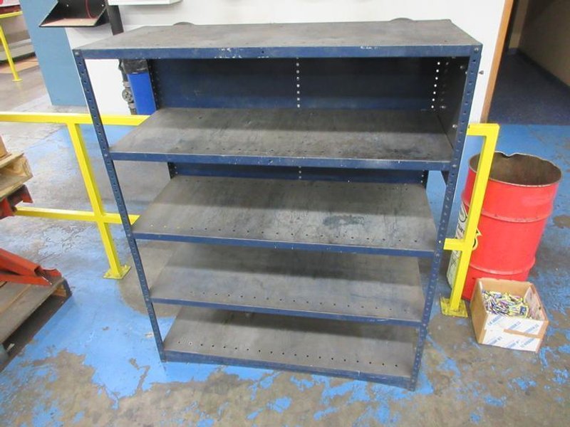 Steel 5 Shelf Storage Unit- Auction Item