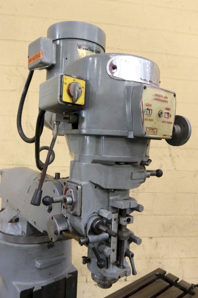 3 HP ACER VERTICAL RAM TYPE KNEE MILL: STOCK #70647