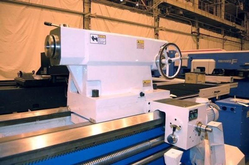 40" x 118" Spark Hollow Spindle Manual Lathe, Brand New