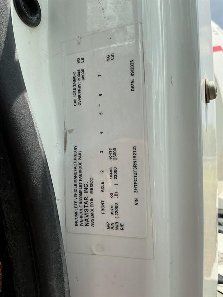 2024 International HX620 3HTPCTZT3RN152124