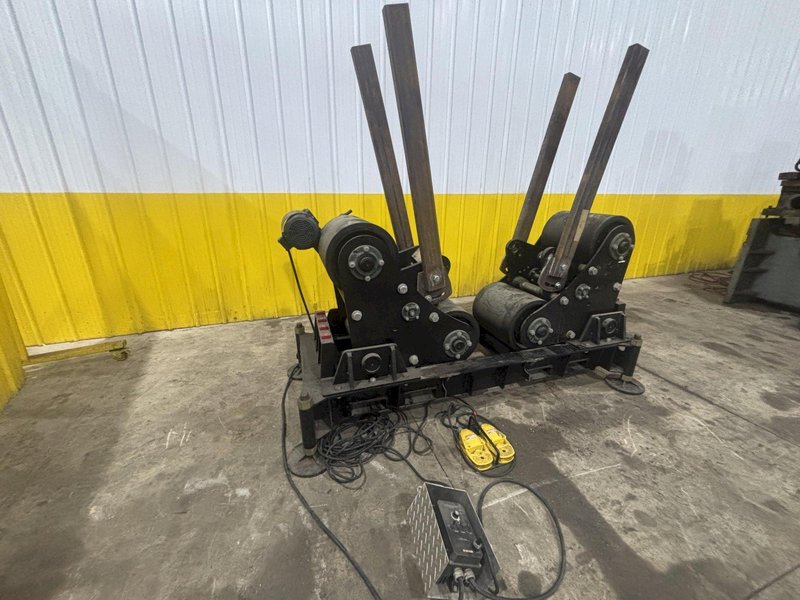 12,000 LB LJ WELDING MODEL #GE6TR-100 VARIABLE SPEED POWERED TANK TURNING ROLL: STOCK #22808