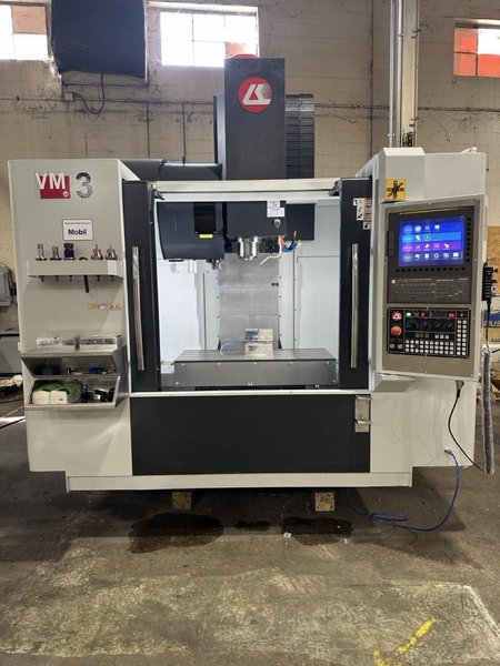 LK Machinery VM3 CNC VMC, 2024 – Never Put Into Production, Brand New Discounted Price