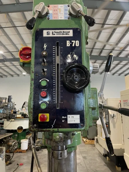 IBARMIA B-70  31-1/2” Geared Head Drill Press &amp; Power Down Feed #7013