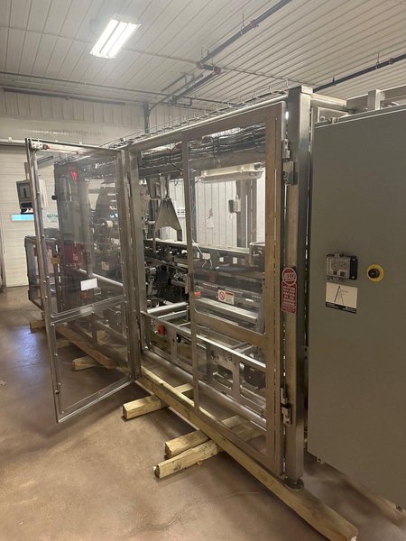 ADCO MN-12WM-160-SS Wrap Around Carton Sleever – Automatic Tray Sleeving Machine for Food Packaging