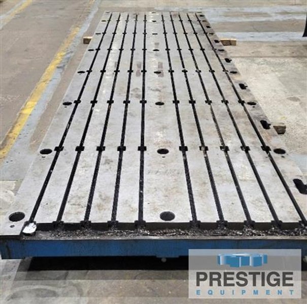 Bay Cast Level Tite 72&quot; x 252&quot; T-Slotted Table