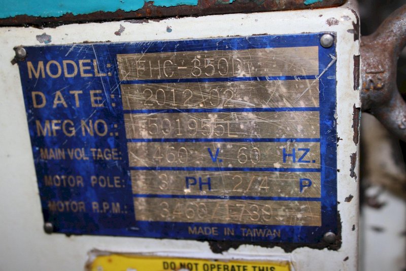 CLAUSING KALAMAZOO COLD CUT SAW: STOCK #74978