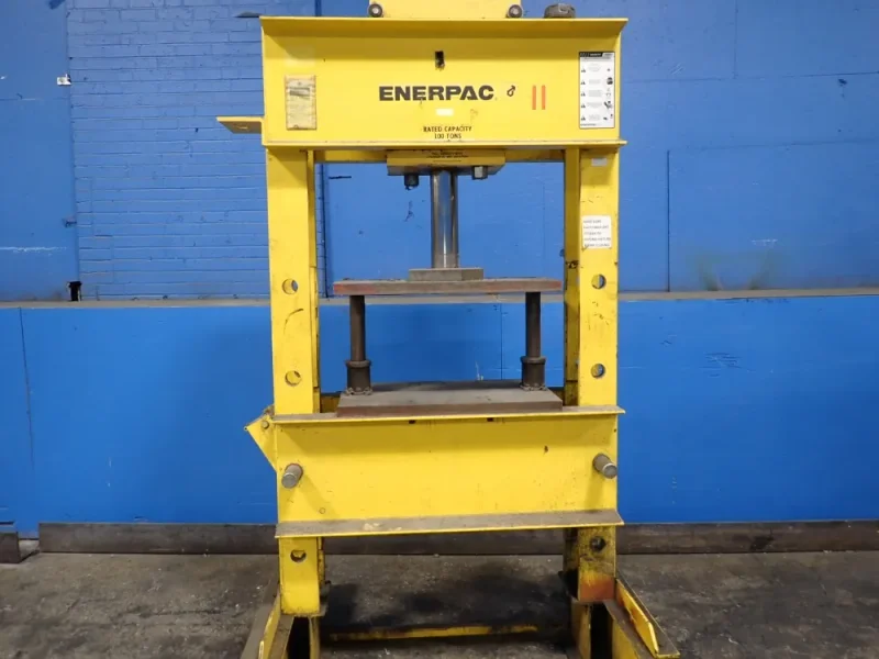 ENERPAC 100 TON H FRAME HYDRAULIC PRESS  -  IPH100D113-2
