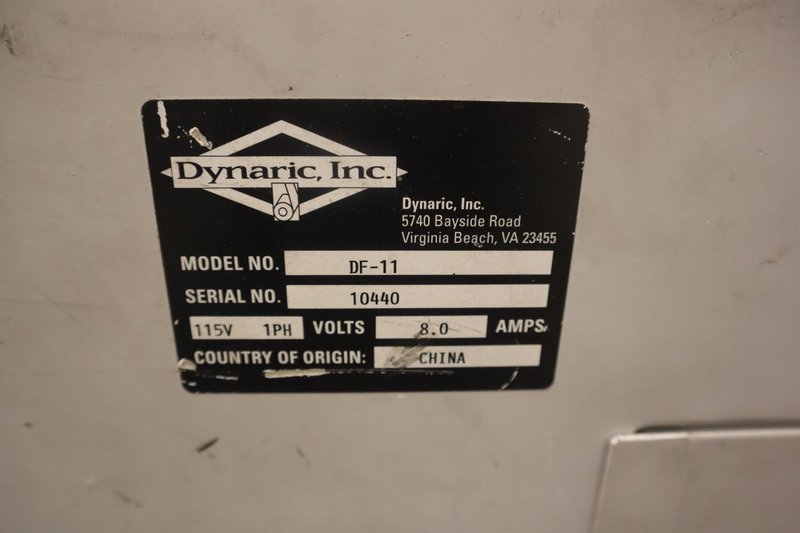 Dynaric Inc Model DF-11 Semi-Auto Strapping Machine- Auction Item