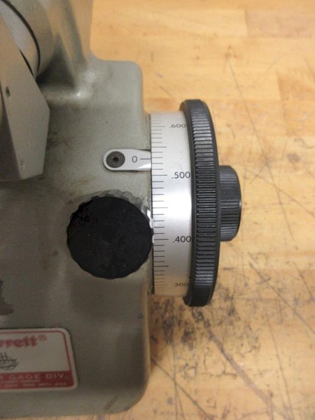 Starrett Weber Gage Division 18" Height Master with Optical Scope and Dust Cover- Auction Item