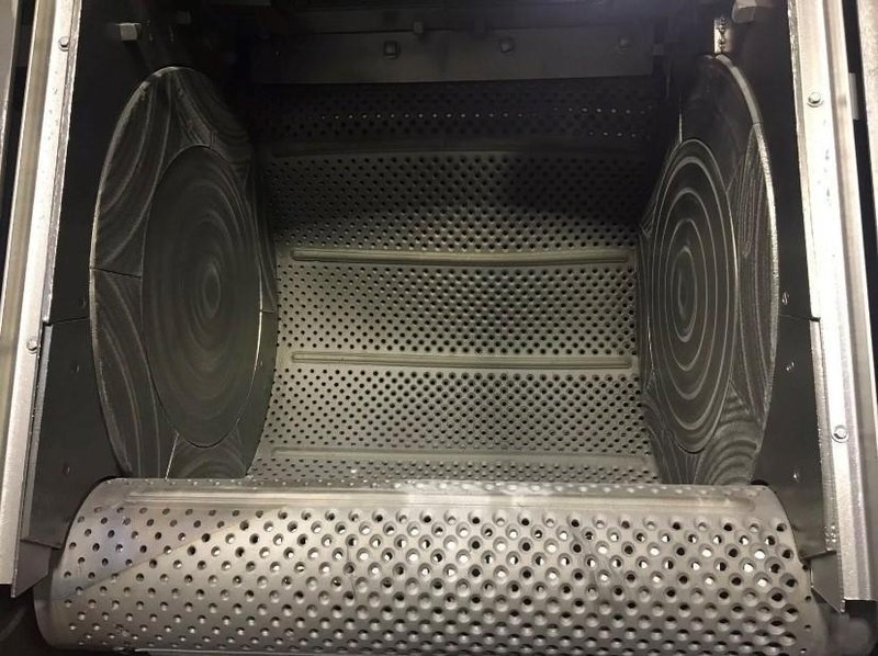 WHEELABRATOR TUMBLAST SHOT BLAST MACHINE STOCK #2987