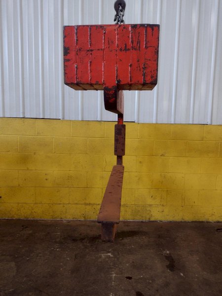 10,000 LBS 5 TON X 48&quot; BUSHMAN C HOOK COIL LIFTER: STOCK 17144