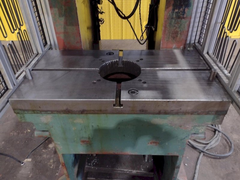 60 TON AIDA MODEL #PP-XGC-55SU (II) GAP STAMPING PUNCH PRESS, 6" STROKE: STOCK #19323