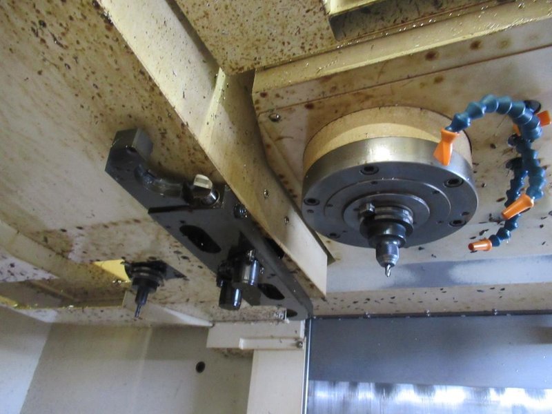 Hyundai Wia F500 Plus CNC Vertical Machining Center, 10K Spindle, 30 Station SMTC, Chip Conveyor, High Pressure Coolant System- Auction Item