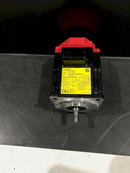 FANUC A06B-0061-B203#0100 SERVO AND SPINDLE MOTORS USED