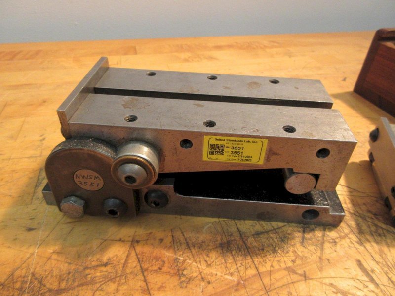 5" Sine Plates (2), 1 Adjustable/Tilting - Auction Item