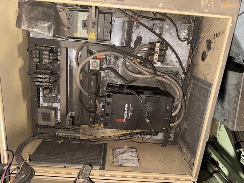 THERMTRONIX SF-1200 ELECTRIC RESISTANCE STATIONARY FURNACE S/N 941209 WITH CONTROLS