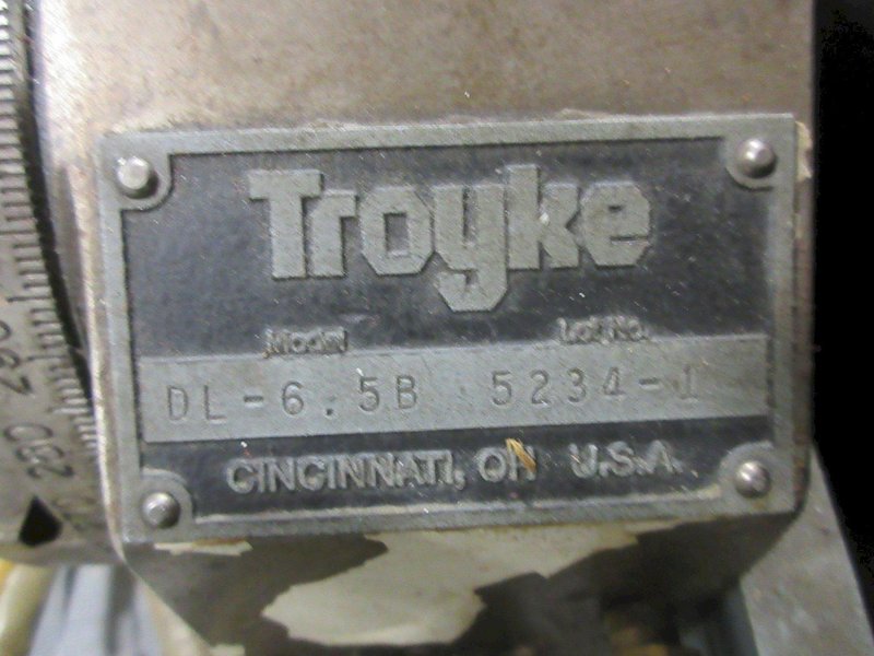 Troyke DL-6.5B 4th Axis 6.5" Rotary Table- Auction Item