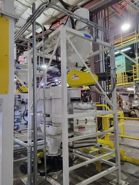 Nol-Tec BBU &amp; LIW Powder Handling System – Twin Tower, Dual Feeder, Dilute Phase Pneumatic Transfer