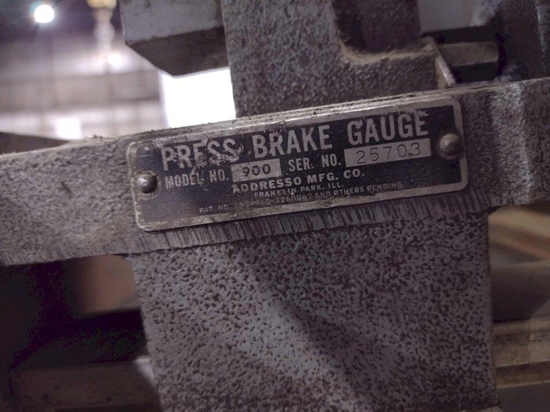 30 TON X 6' X 14 GAUGE CHICAGO DREIS &amp; KRUMP MODEL #56-A MECHANICAL PRESS BRAKE: STOCK #22761