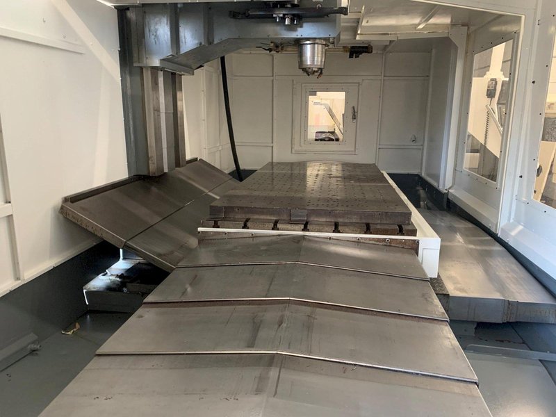 2007 MIGHTY VIPER 2100 VERTICAL MACHINING CENTER + 50 TAPER GEARED HEAD
