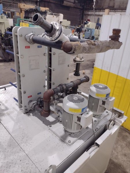 30 GPM ZYKLOMAT MODEL #AKBF-R CONTINUOUS COMPACT BELT FILTER, WITH TURBO-HKS CENTRIFUGE SEPERATOR: YOBRO #24734